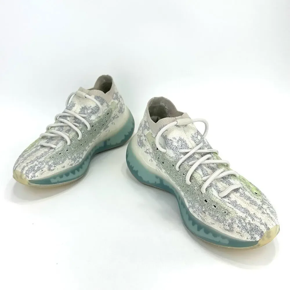 Adidas Yeezy Boost 380 GW0304 Men Sneaker Size 8.5 Alien Blue Reflective Mid-Top